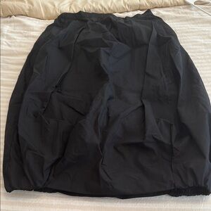 A new day black midi bubble skirt